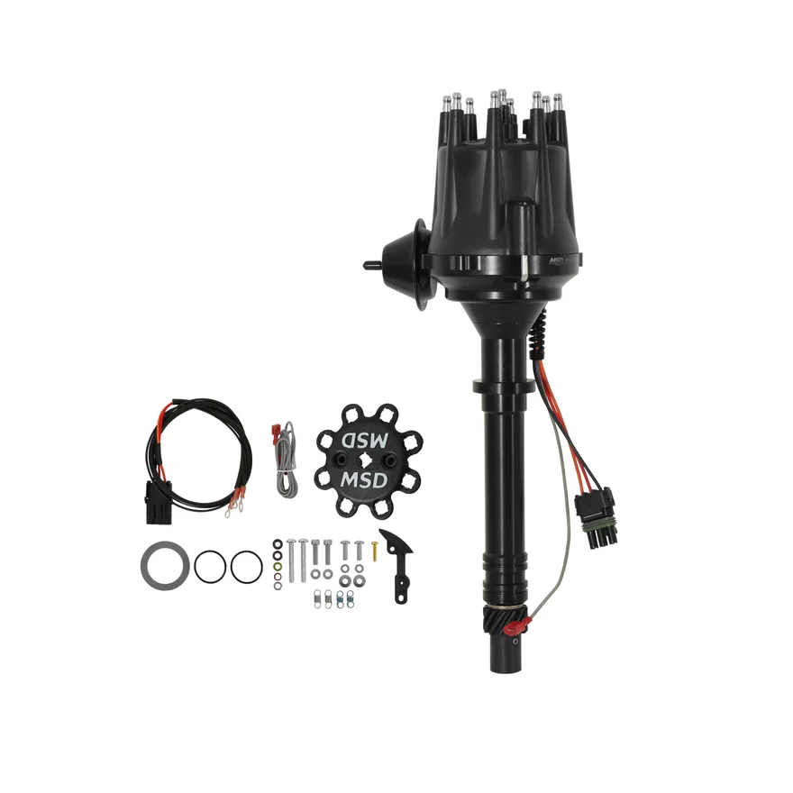 MSD 83603, Black Chevy V8 w/Internal Module Distributor