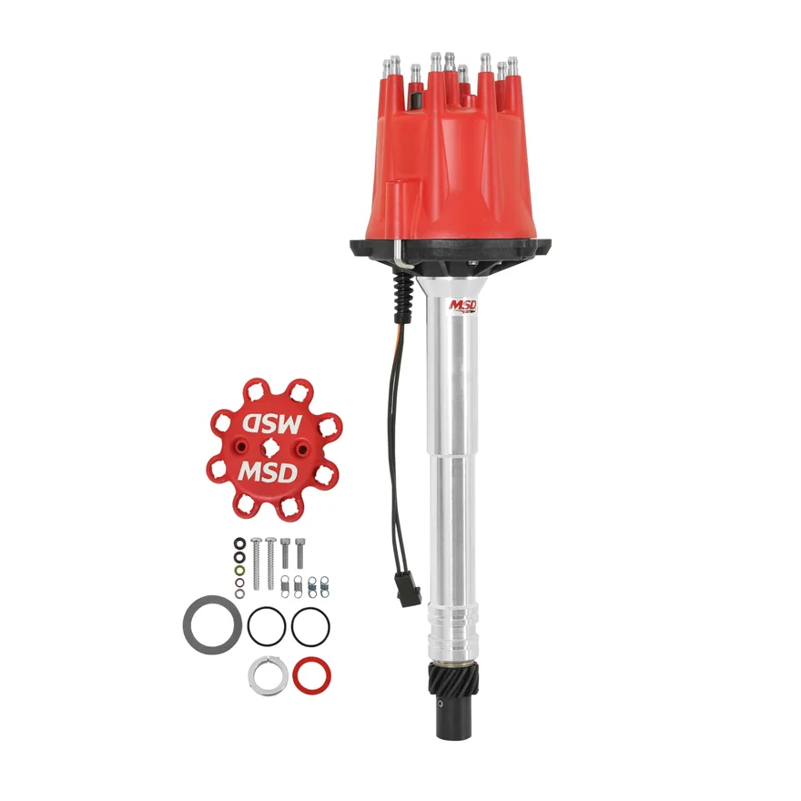 MSD 8547, Chevy Extra Tall Slip Collar Pro-Billet Distributor