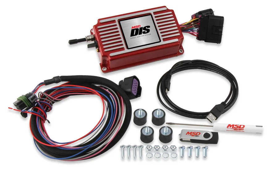 MSD 6015MSD, DIS Direct Ignition System Control Box - Red