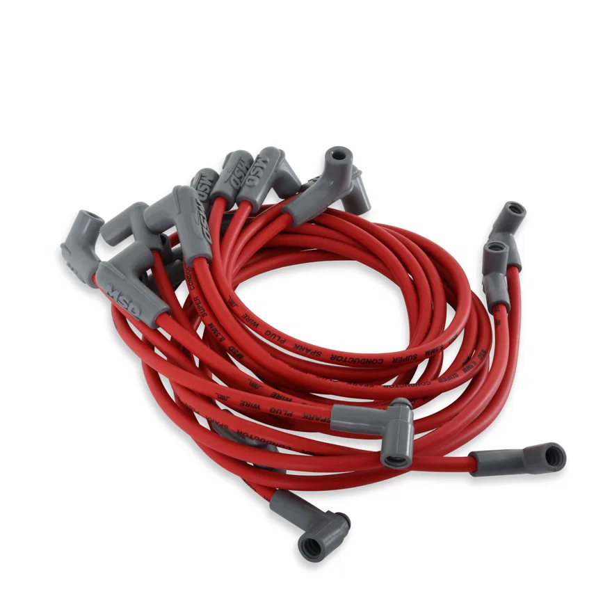 MSD 35609, Super Conductor Spark Plug Wire Set, Big Block Chevy for use with HEI Tower Cap