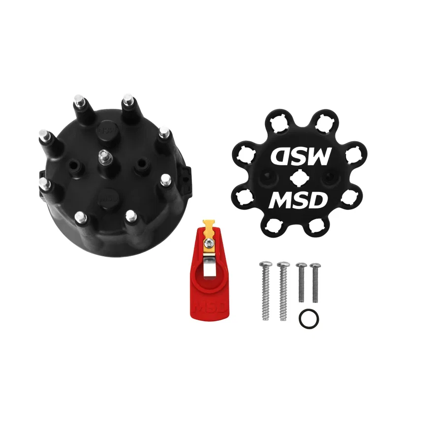 MSD 79193, Replacement Cap and Rotor for Pro Mag, Black