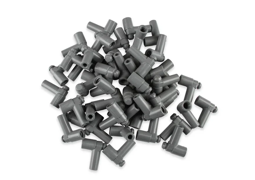 MSD 34554, Boots, 90 Degree Nipple, GM HEI, 50EA