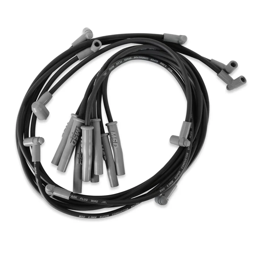 MSD 32733, Wire Set, SC Blk, Chry. 383-440 HEI for MSD Dist.