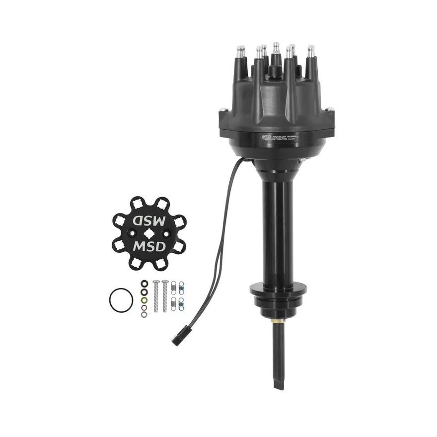 MSD 85463, Black Chrysler 426, 440 Pro-Billet Distributor