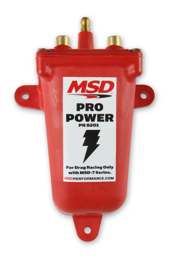 MSD 8201, Ignition Coil - Pro Power Series - Red