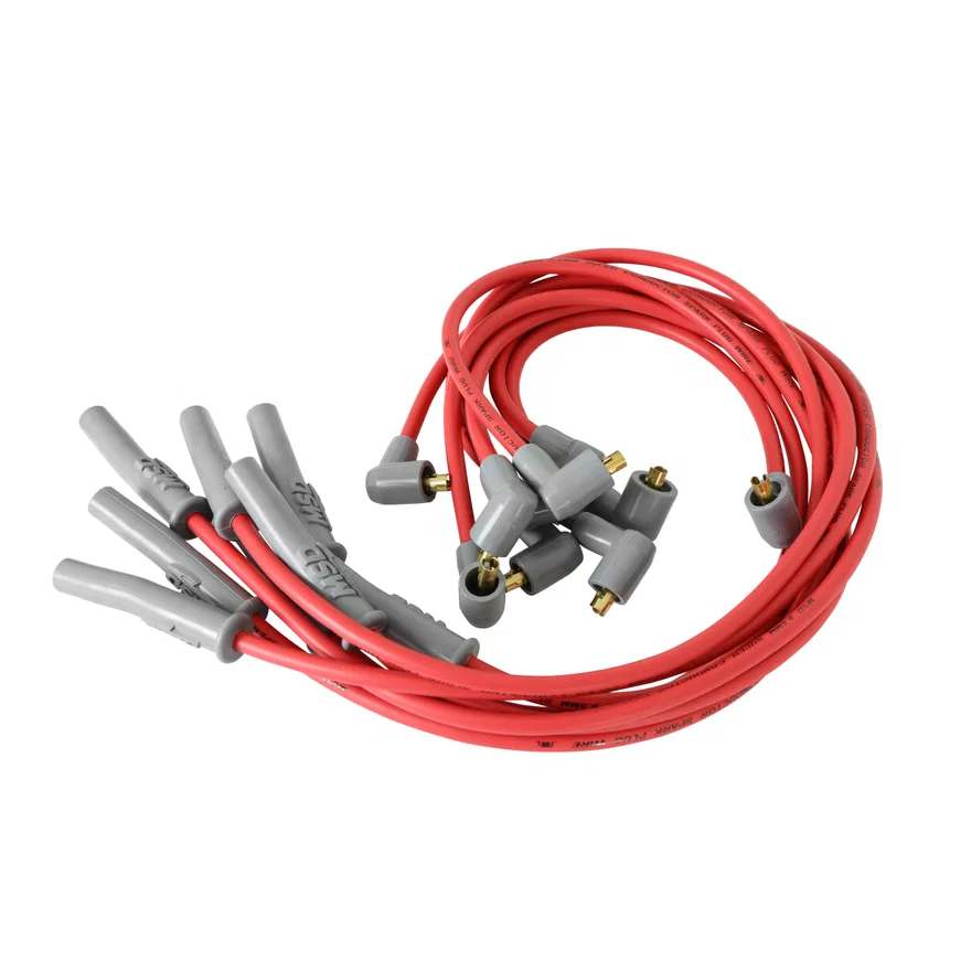 MSD 31389, Super Conductor Spark Plug Wire Set Ford 351C-400, Socket