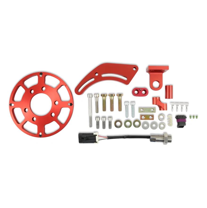 MSD 8618, Crank Trigger Kit - Flying Magnet - Hall-Effect - LS Gen III/IV - 6.56 in.