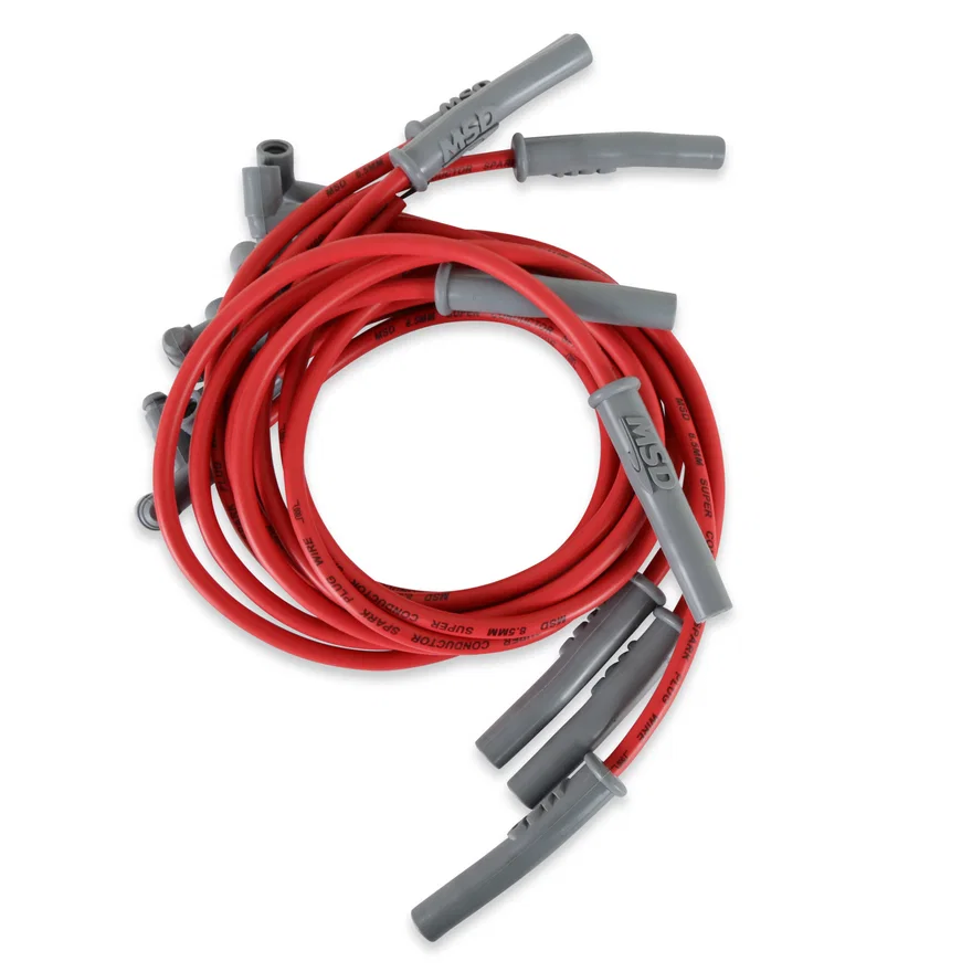 MSD 35859, Super Conductor Spark Plug Wire Set, AMC V8 Engines w/HEI Cap