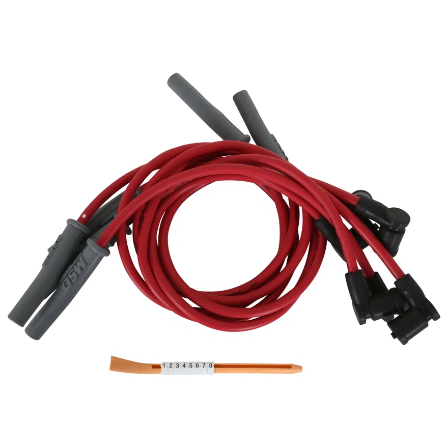 MSD 32889, Wire Set, 8.5mm Super Cond., '01-'04 Ford Mustang 3.8L