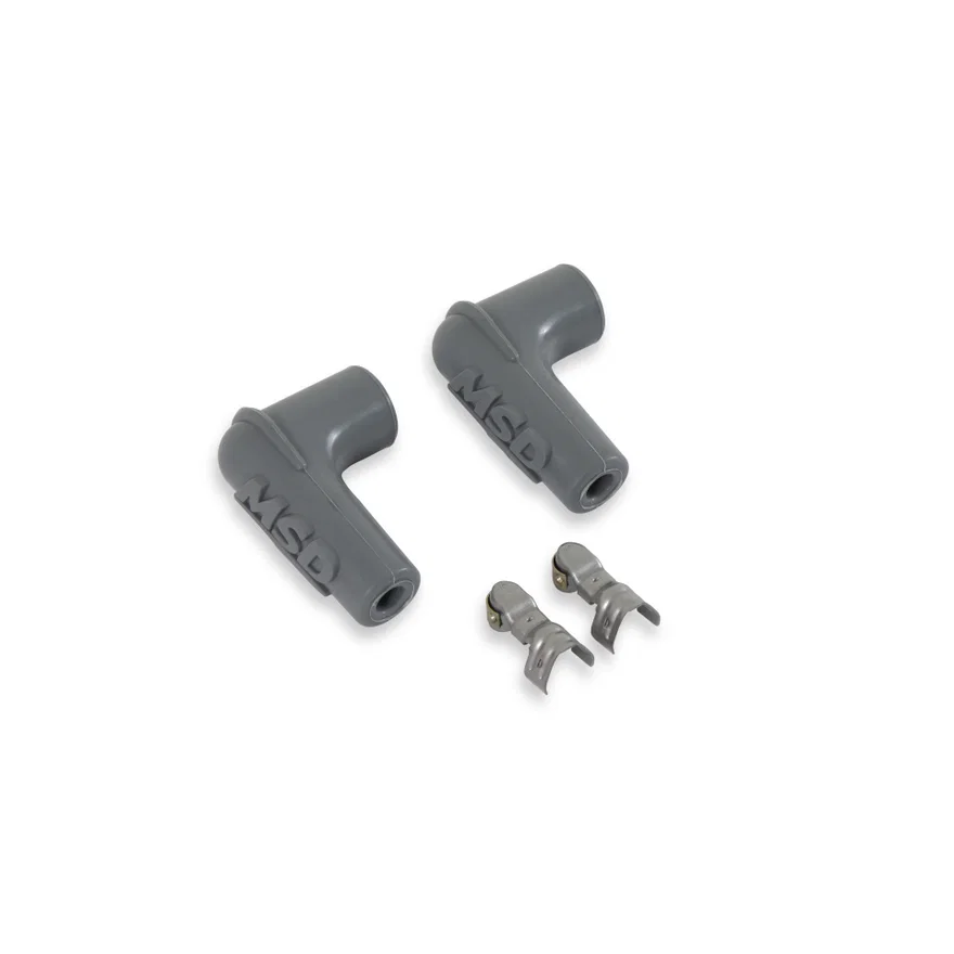MSD 3311, Silicone 90° Spark Plug Boots & Terminals