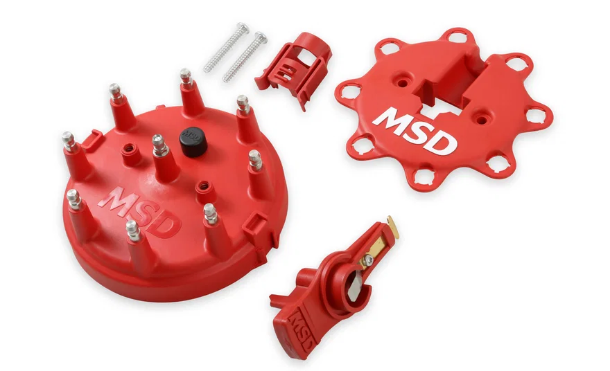 MSD 8482, Distributor Cap and Rotor Kit, MSD/Ford V8 TFI, '85-'95