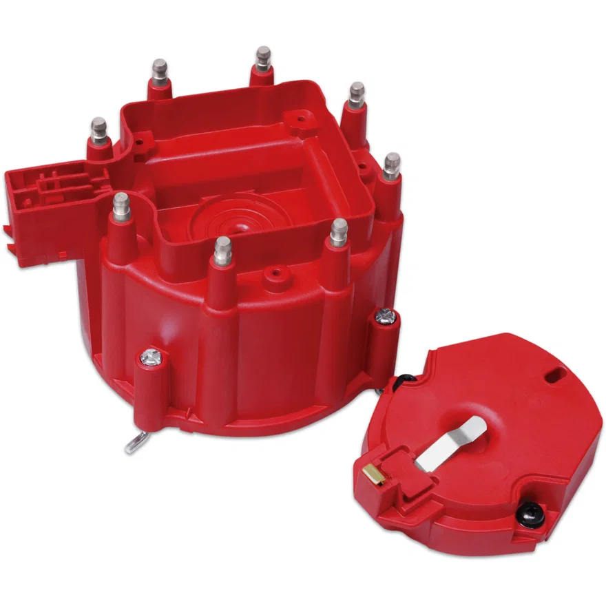 MSD 8416, Distributor Cap and Rotor - GM HEI - Red