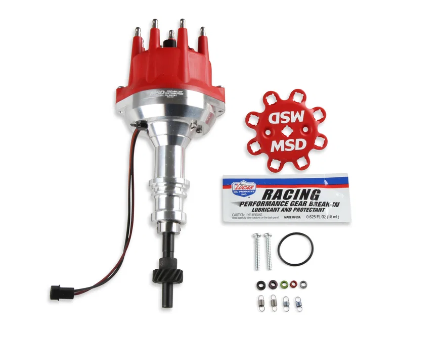 MSD 85791, Distributor Ford 289-302, Billet, Small Cap, Steel Gear