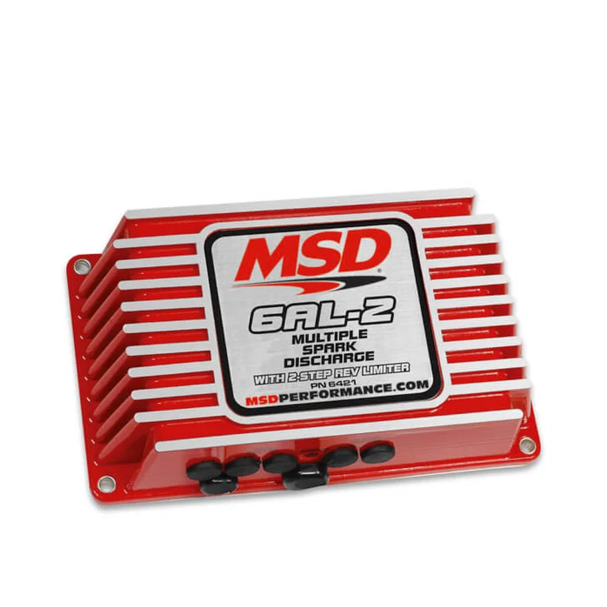MSD 6421, 6AL-2 Ignition Control - Red