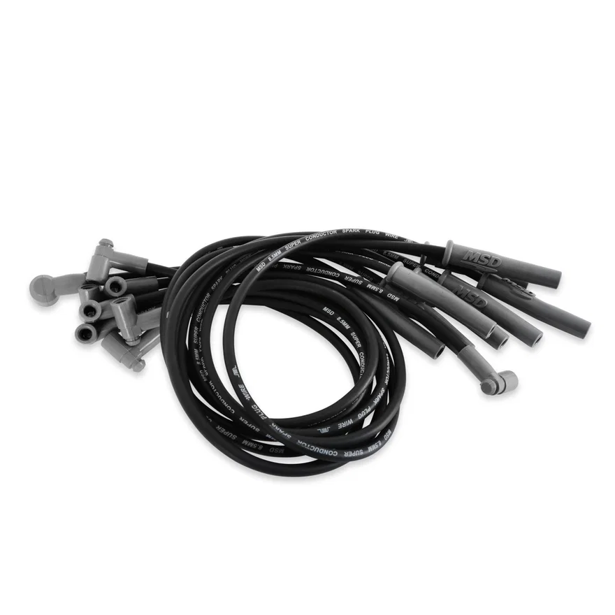 MSD 35383, Wire Set, SC Blk, Ford 351C-460, w/HEI Cap