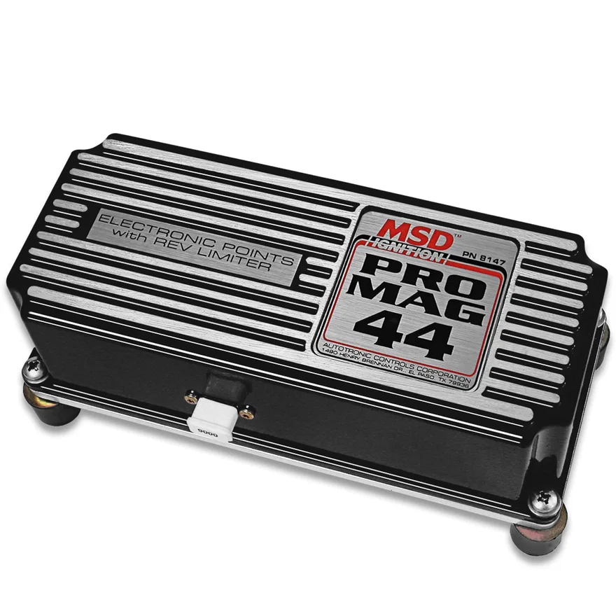 MSD 81473, Pro Mag 44 Amp Electronic Points Box - Black