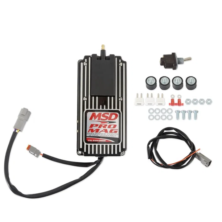 MSD 81063MSD, Pro Mag 12/20 Amp Electronic Points Box, Black