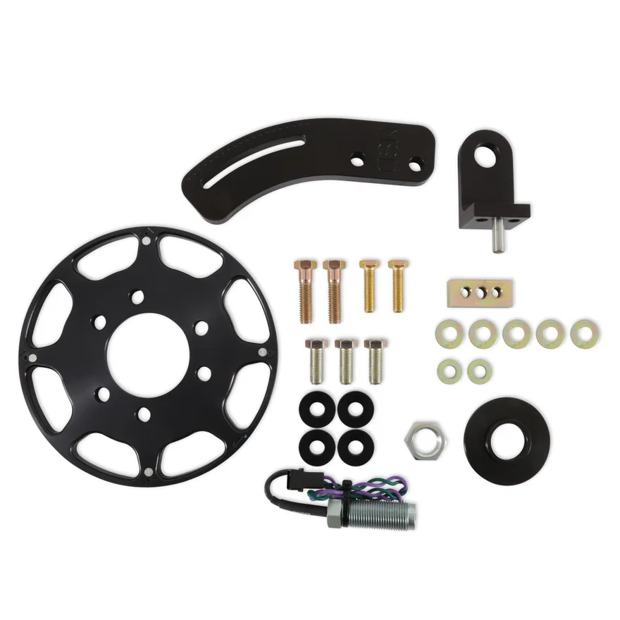 MSD 86103, Crank Trigger Wheel Kit - Flying Magnet - SBC - 7 in. for Chevrolet