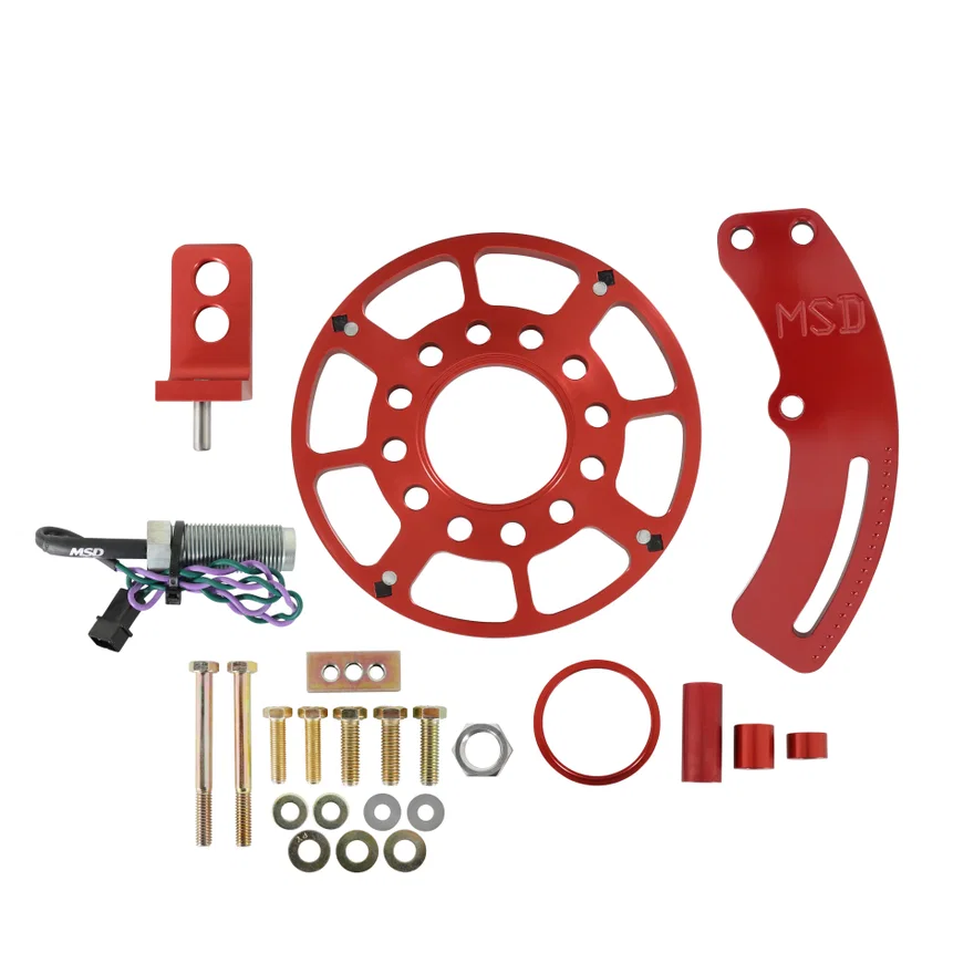 MSD 8644, Crank Trigger Wheel Kit - Flying Magnet - BBF - 7.25 in.