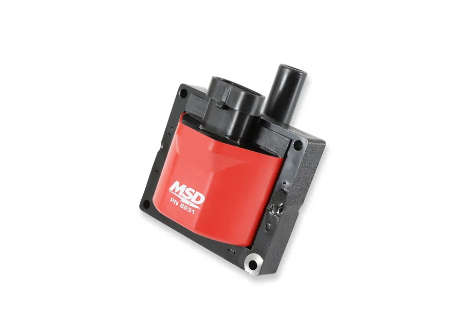 MSD 8231, Ignition Connector Coil, Red, 1996-1997 GM engines, Individual