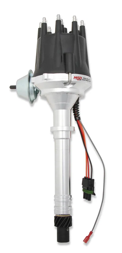 MSD 83605, Chevy V8 w/Internal Module Distributor and Black Cap
