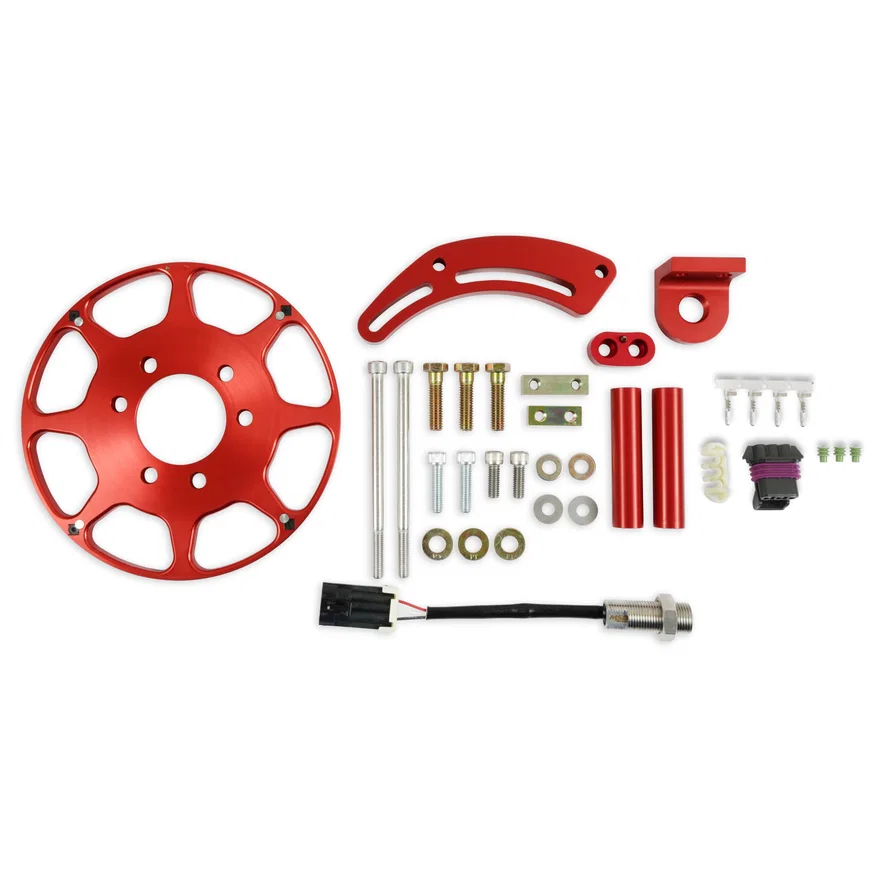 MSD 8623-MSD, Crank Trigger Kit - Flying Magnet - Hall-Effect - LS Gen III/IV - 8.00 in.