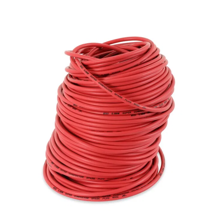 MSD 34059, Spark Plug Wire - Super Conductor - 8.5mm - Red - Bulk