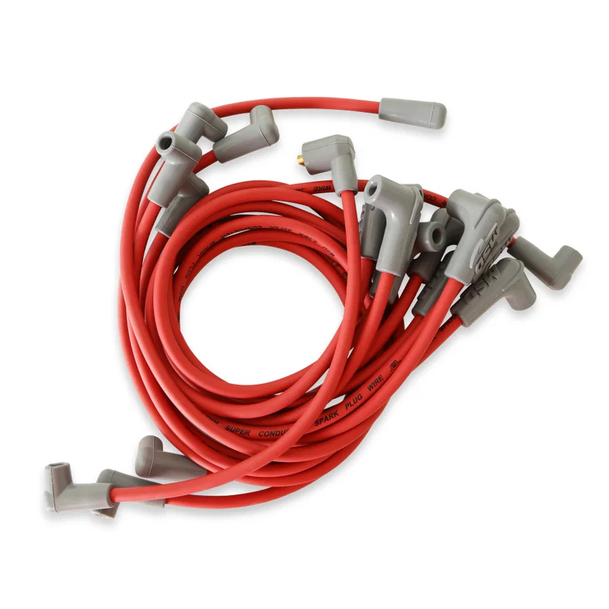 MSD 31489, Super Conductor Spark Plug Wire Set, Big Block Chevy Marine, HEI
