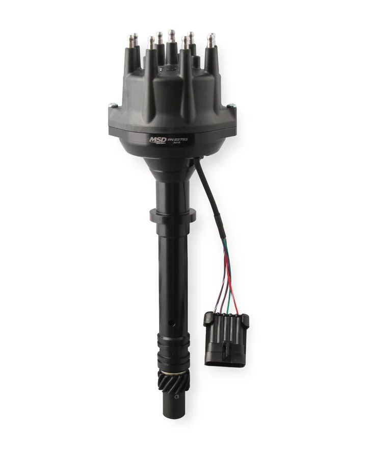 MSD 23753, Black Chevy Small / Big Block Dual Sync Distributor