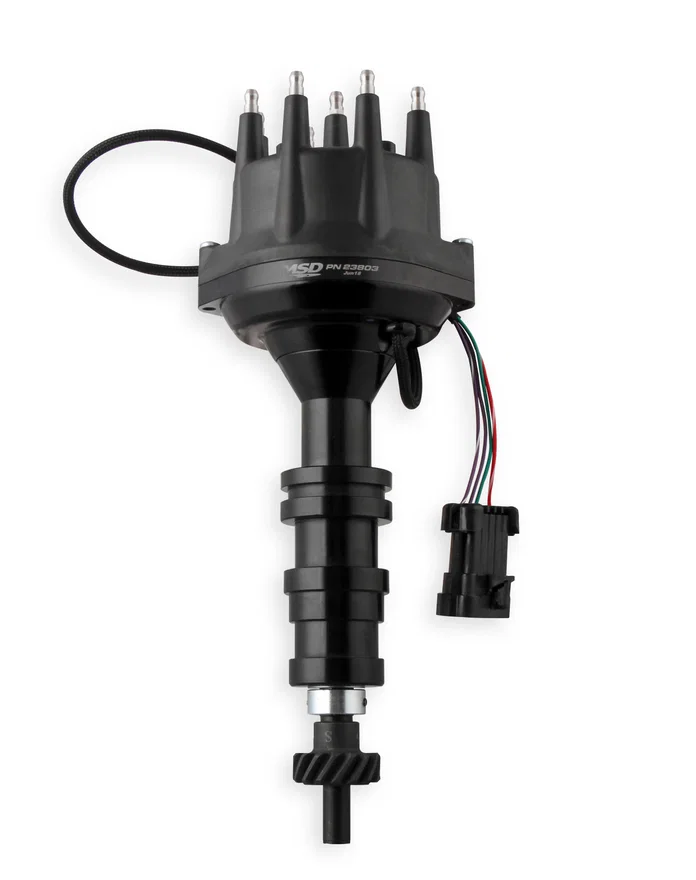 MSD 23803, Black, Ford FE Dual Sync Distributor