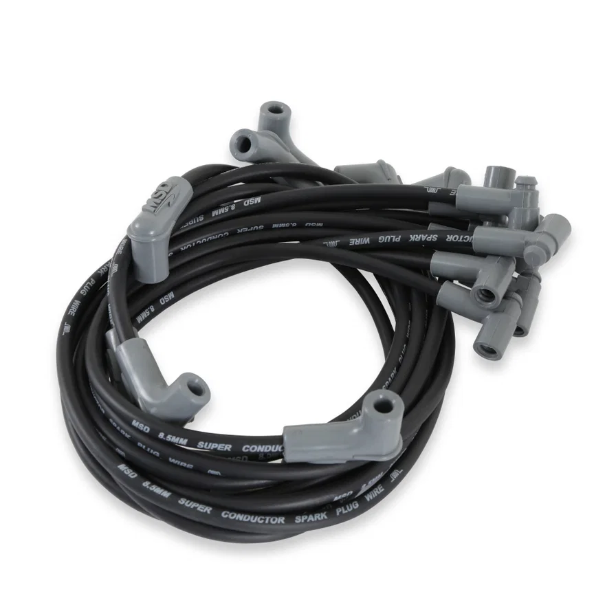 MSD 35593, Wire Set, SC Blk, SB Chevy for use with HEI Cap