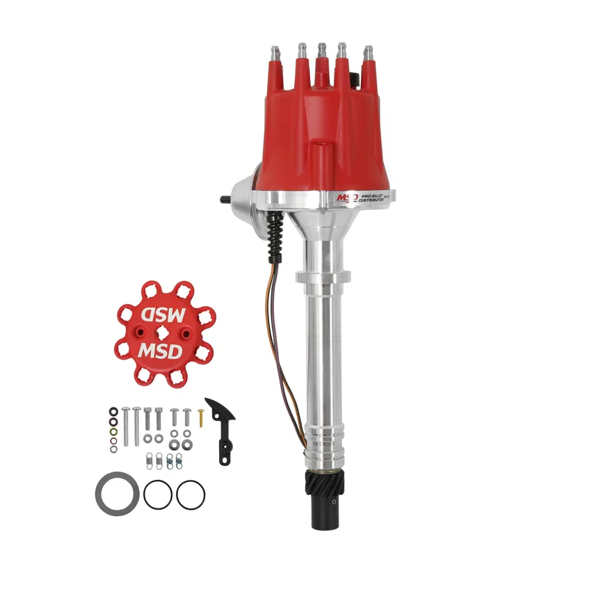 MSD 8361, Chevy V8 Street Pro-Billet w/Vacuum Advance