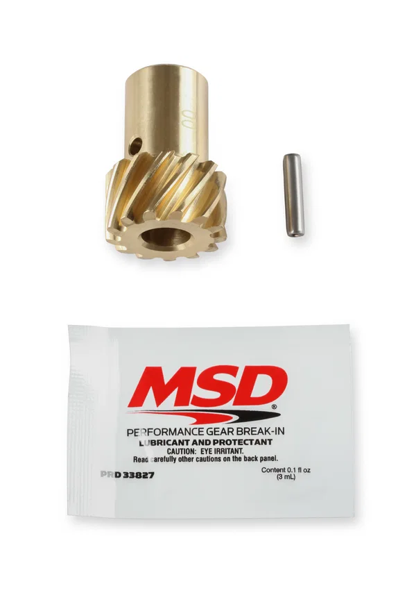 MSD 8471, Chevy Bronze Distributor Gear .500"ID
