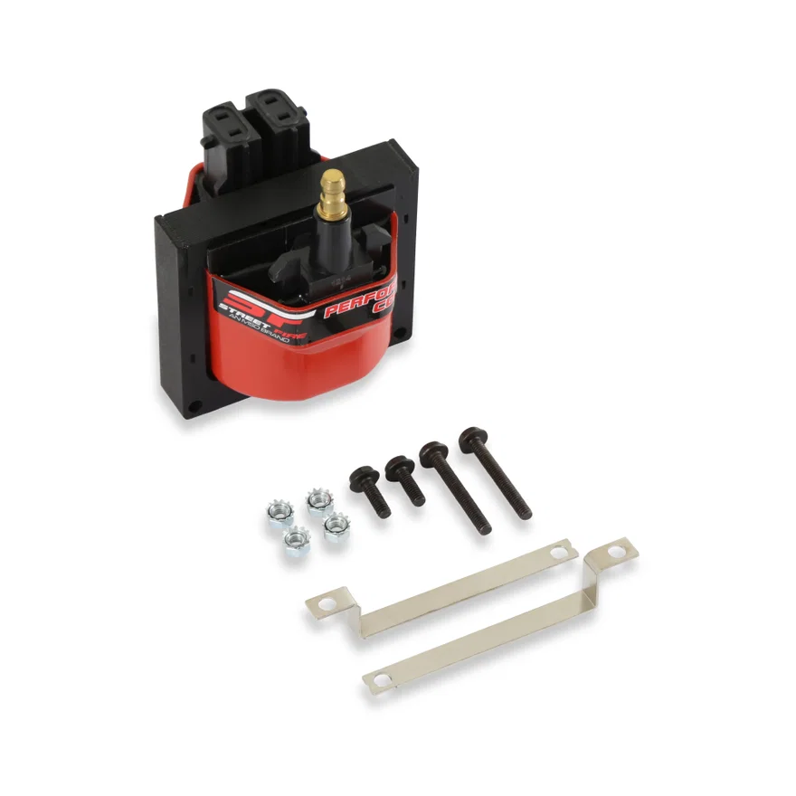 MSD 5526, Street Fire Igntiion Coil Dual Connector, Red, GM HEI distributors