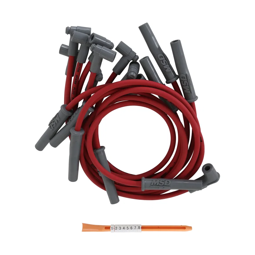 MSD 32189, Super Conductor Spark Plug Wire Set, Dodge Ram, '94-'97, 318-360