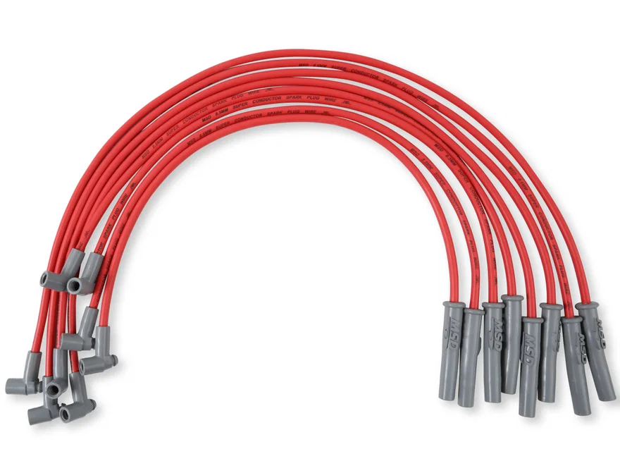 MSD 35379, Super Conductor Spark Plug Wire Set, Chevy 366-454 w/HEI Cap