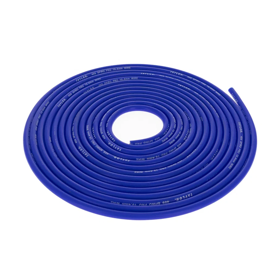 Taylor Cable 36671, 409 Pro Race 10.4mm 30ft Coil Blue
