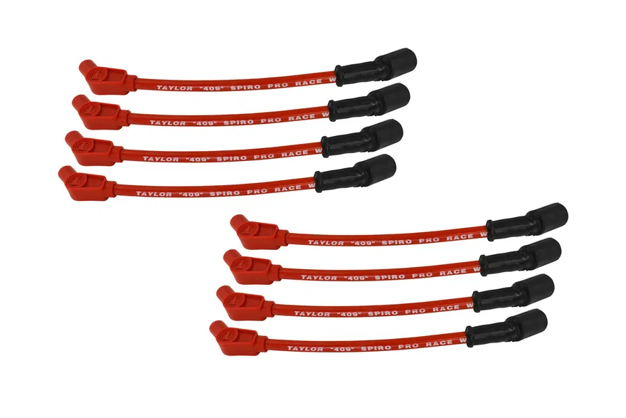 Taylor Cable 79214, 409 Spiro-Pro race fit 135 red