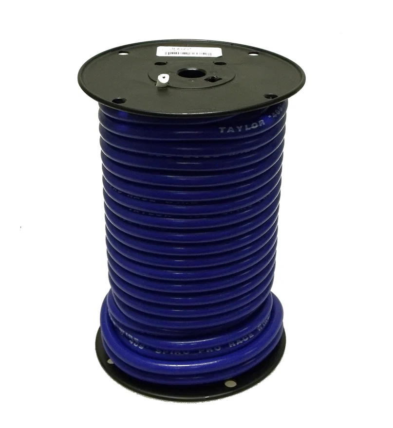 Taylor Cable 36672, 409 Pro Race 10.4mm 100ft Spool Blue
