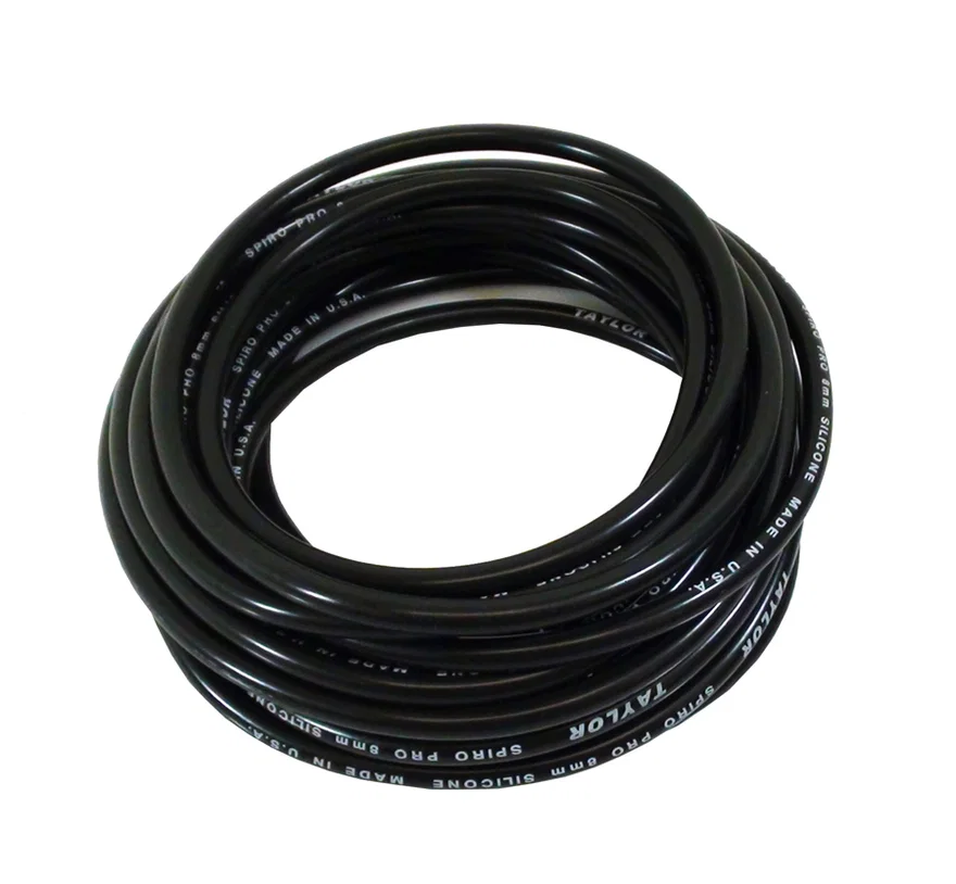Taylor Cable 35071, 8mm Spiro-Pro 30 ft. Coil Black