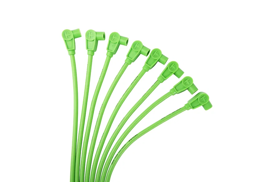 Taylor Cable 78551, 8mm Spiro-Pro univ 8 cyl 90 Lime Green