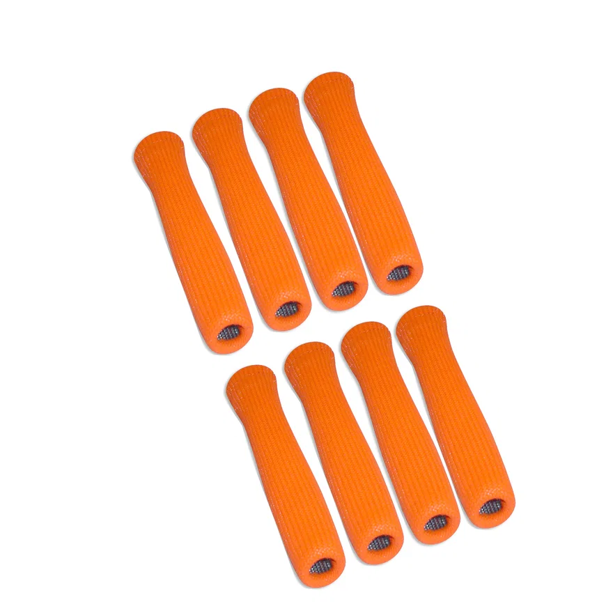 Taylor Cable 2568, Space Age Boot Protector Orange 8 Pack