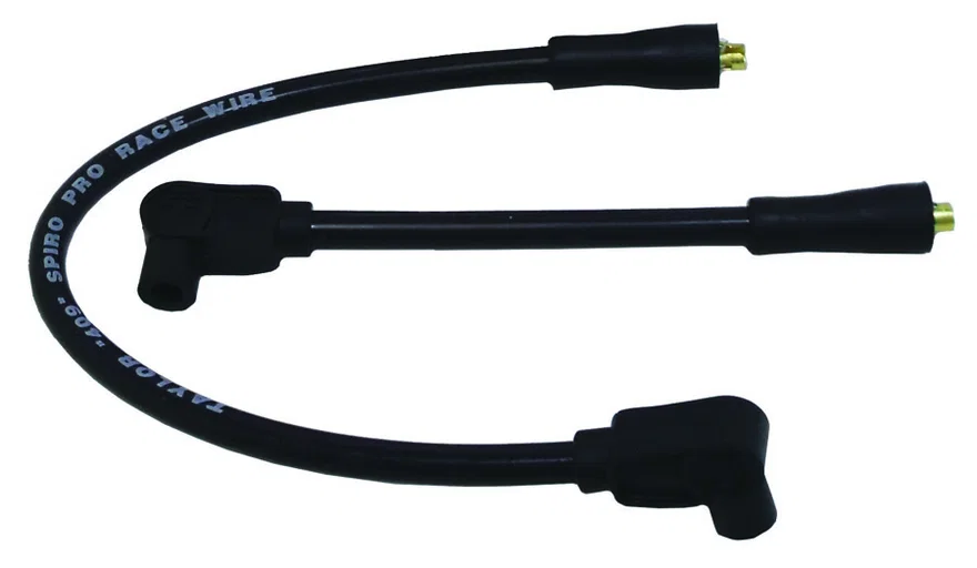 Taylor Cable 13030, 409 Spiro-Pro blk 16/7in custom Motorcycle 90 for Harley-Davidson