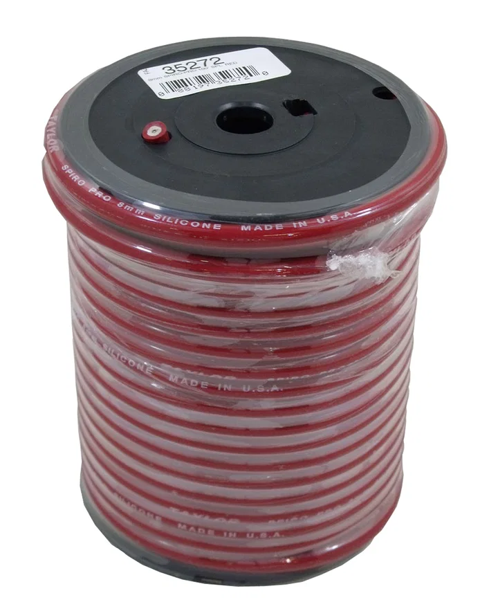 Taylor Cable 36272, 409 Pro Race 10.4mm 100ft Spool Red