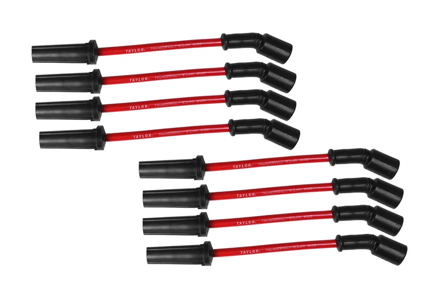Taylor Cable 84244, Thundervolt 8.2 custom 8 cyl red