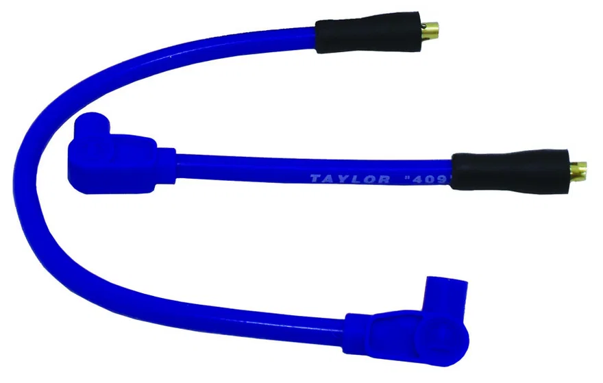 Taylor Cable 13630, 409 Spiro-Pro blue 16/7in custom Motorcycle 90 for Harley-Davidson