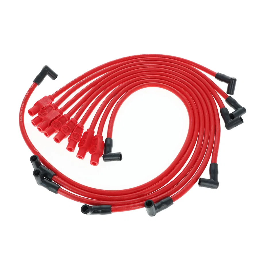 Taylor Cable 79282, 409 Spiro-Pro custom red for Dodge