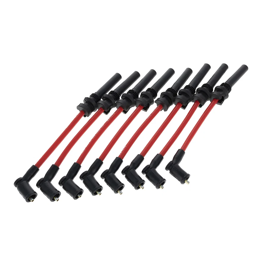 Taylor Cable 79210, 409 Spiro-Pro custom red for Dodge