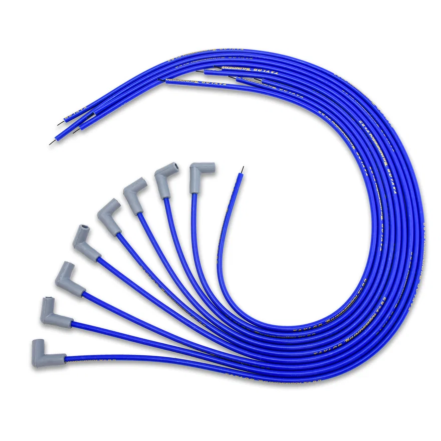 Taylor Cable 83651, Thundervolt 8.2 univ 8 cyl 90 blue