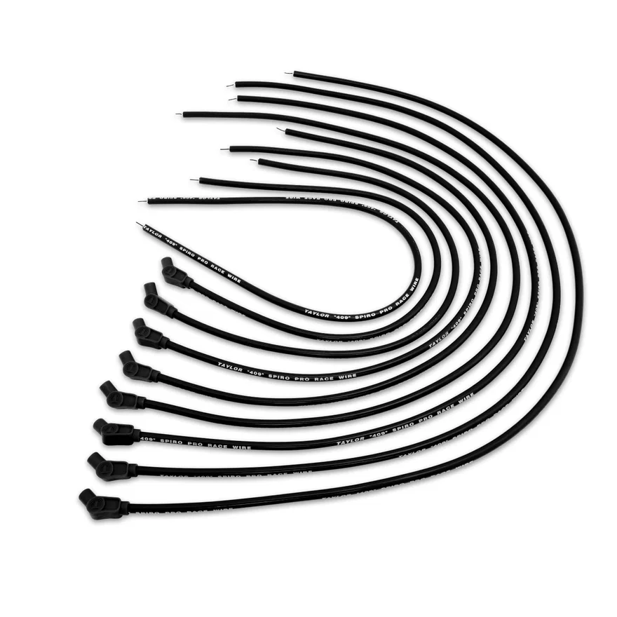 Taylor Cable 79053, 409 10.4 Spiro-Pro univ 8 cyl 135 black